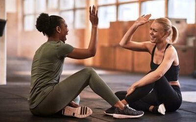 Personal Trainer working in healthcare setting